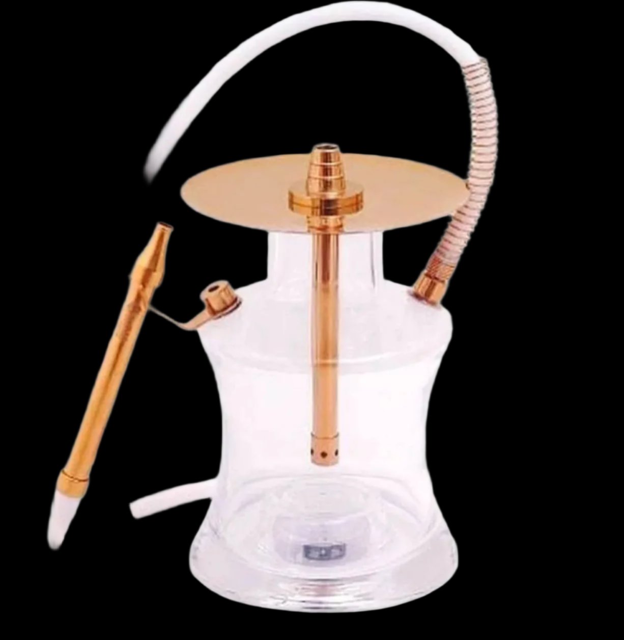 Oduman N2 Gold Glass Shisha