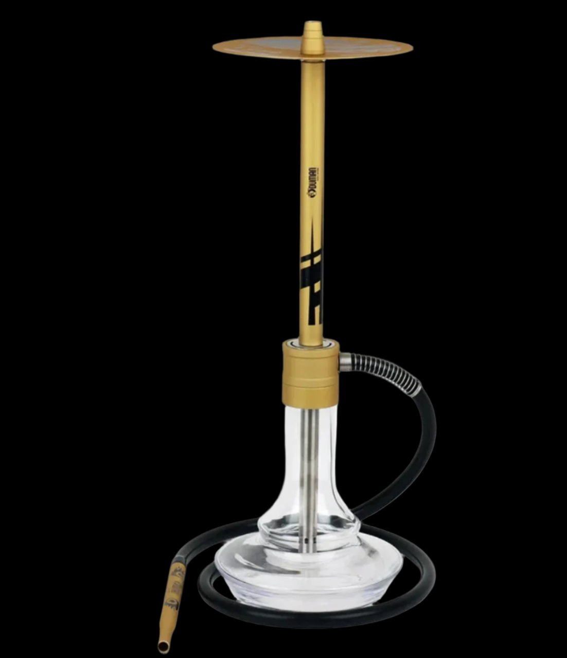 Oduman Smoke Drift Hookah Gold