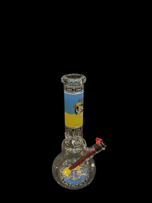 D&K Small Shisha Blue & Yellow