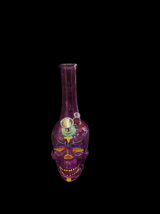 D&K Small Shisha Purple Skull